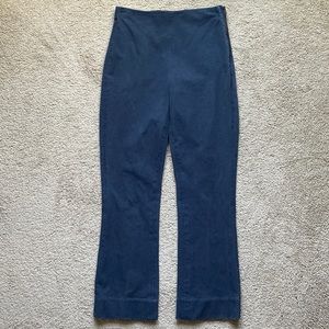 Everlane work pant kick crop navy size 00